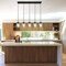 5Lights Glass Mason Jar Island Pendant Light Ceiling Light Fixture Kitchen Decor